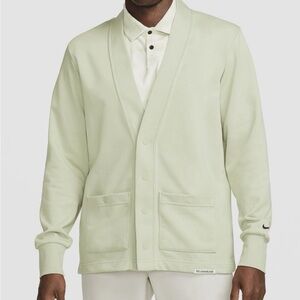Nike Mint Green Button-Up Cardigan size large
